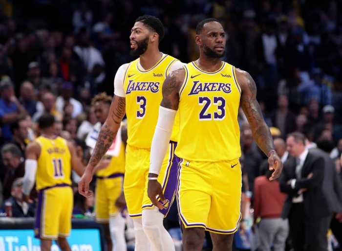 LeBron James Anthony Davis NBA