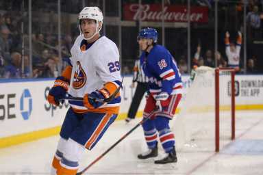 NHL: New York Islanders at New York Rangers
