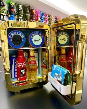 1 mini-fridge interior