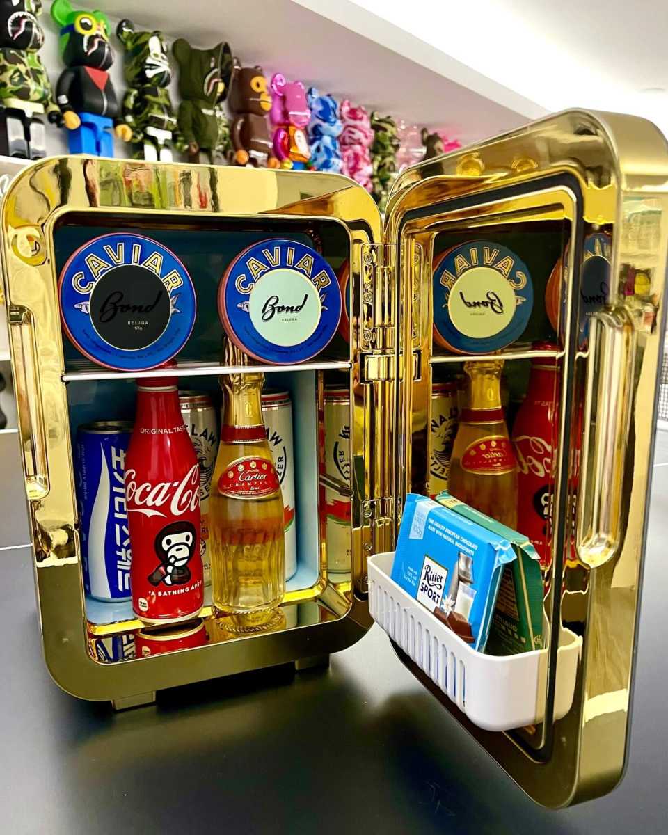 1 mini-fridge interior