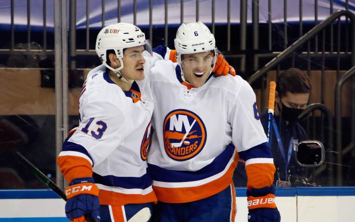 Barzal Pulock Islanders