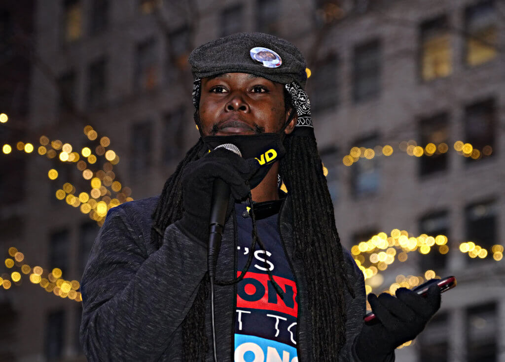 Far-left protesters in Lower Manhattan march on, claim little difference in presidents 2