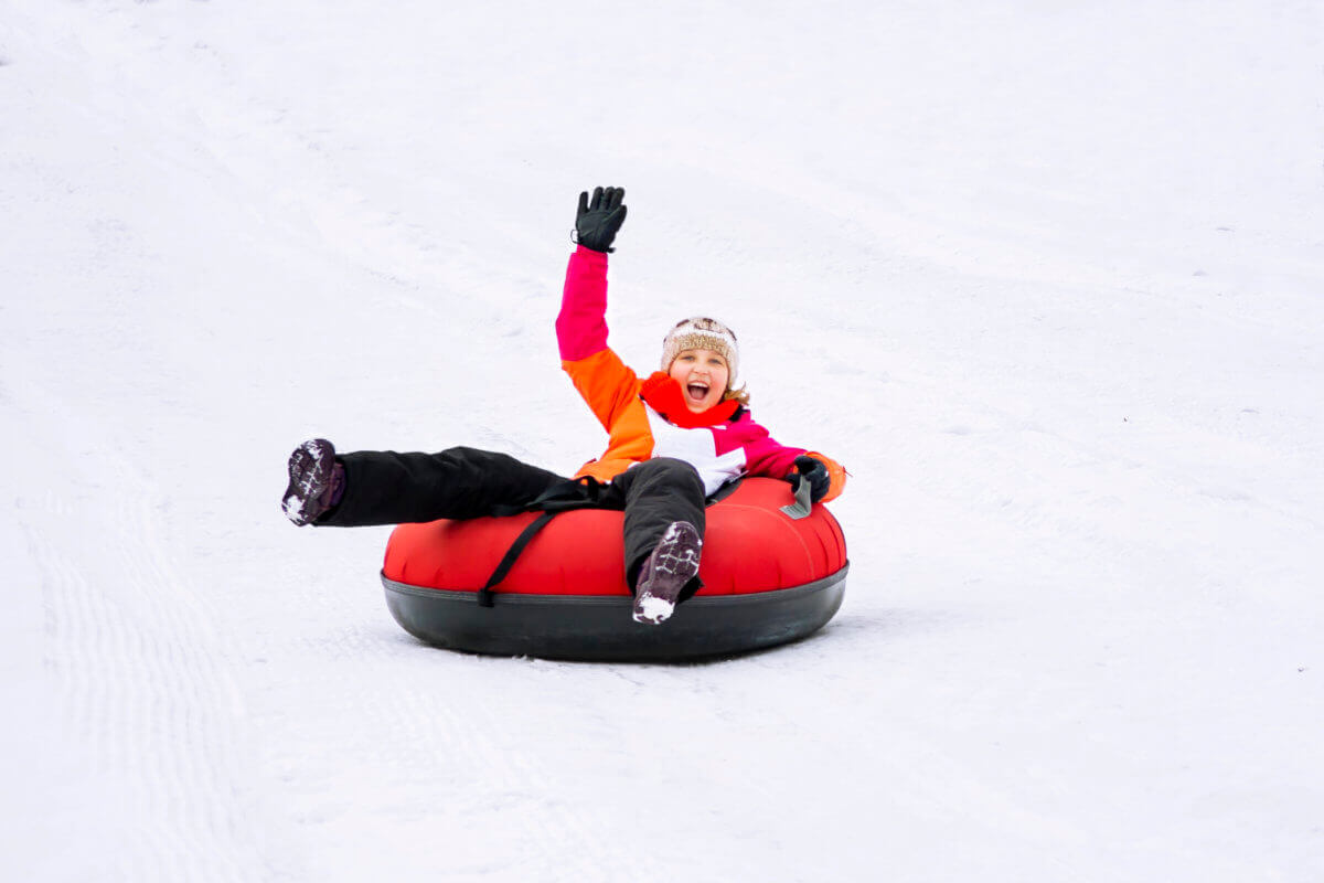 snow tubing near New York City