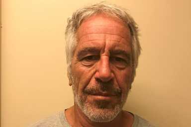FILE PHOTO: Jeffrey Epstein appears in a photo taken for the NY Division of Criminal Justice Services’ sex offender registry