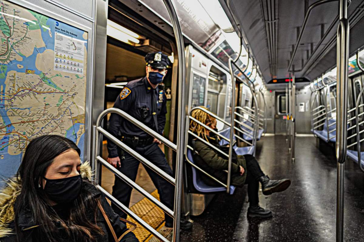 NYPD subway