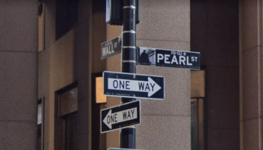 wall st pearl st