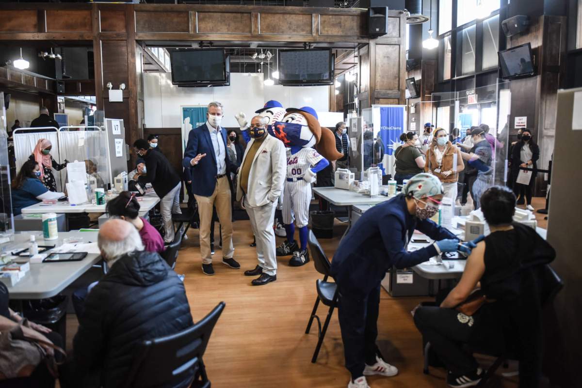 Citi Field vaccination site