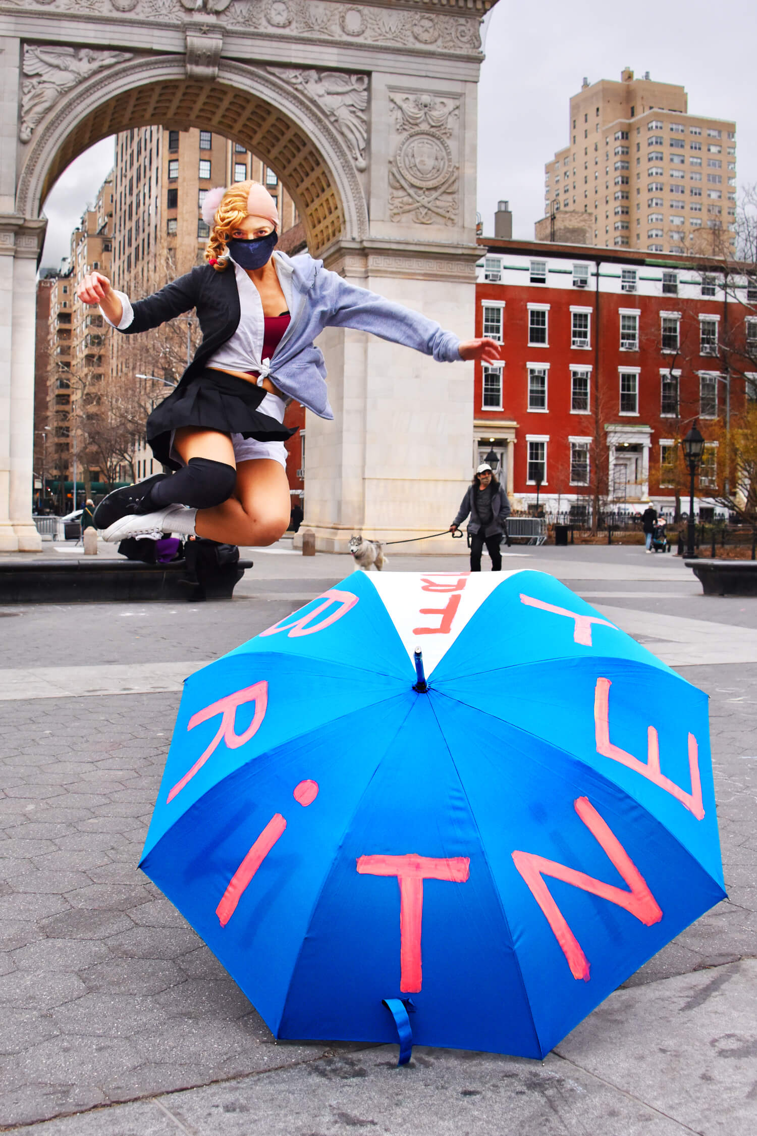 New Yorkers flock to Washington Square Park in support of 'Free Britney' movement 2