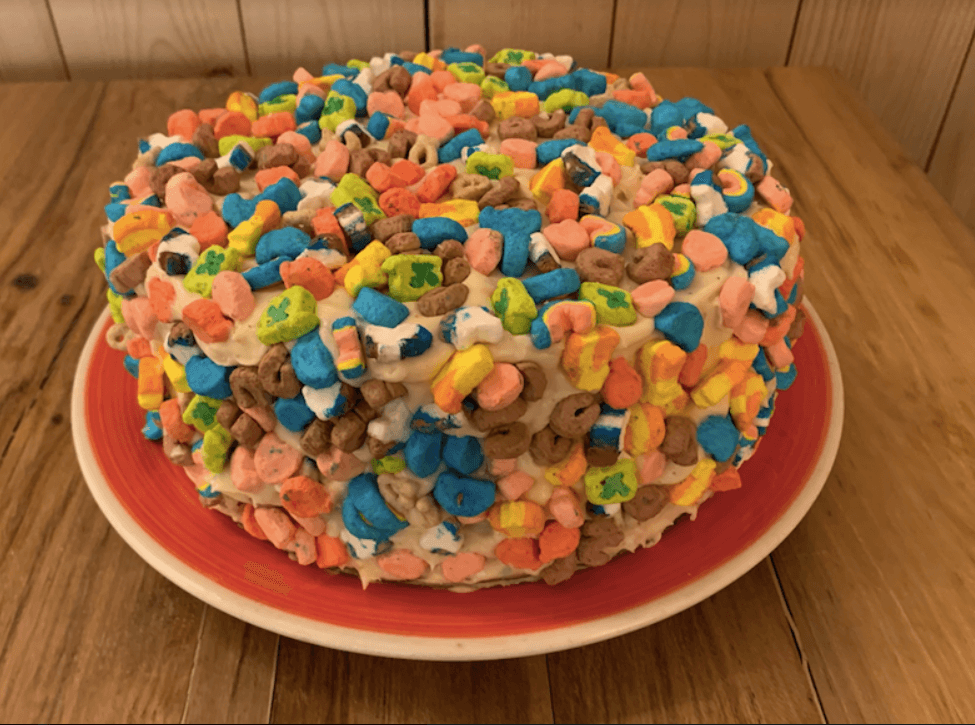 Lucky Charms Cake