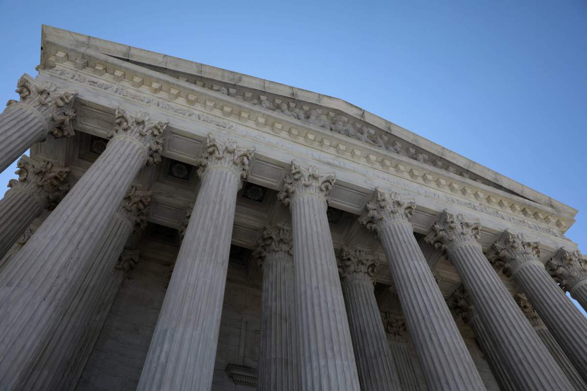 FILE PHOTO: A general view of the U.S. Supreme Court building in Washington