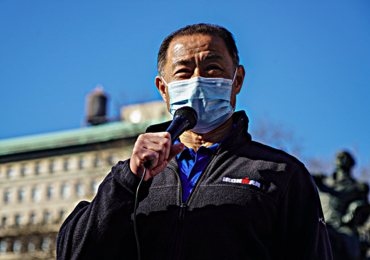Environmentalists march in Union Square to prevent climate change 3