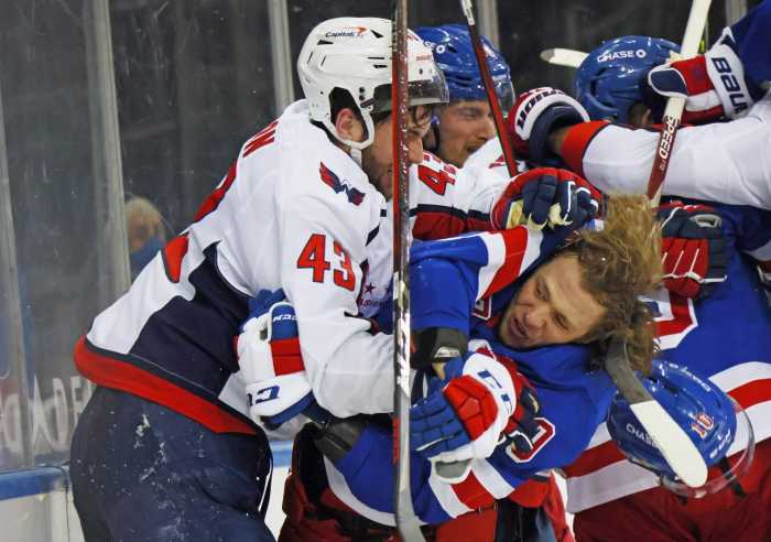 Tom Wilson Artemi Panarin Rangers