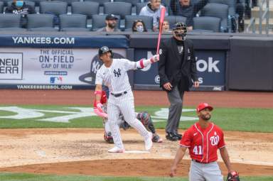 MLB: Washington Nationals at New York Yankees