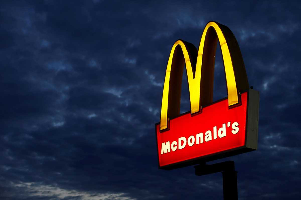 FILE PHOTO: A McDonald’s restaurant is pictured in Encinitas, California