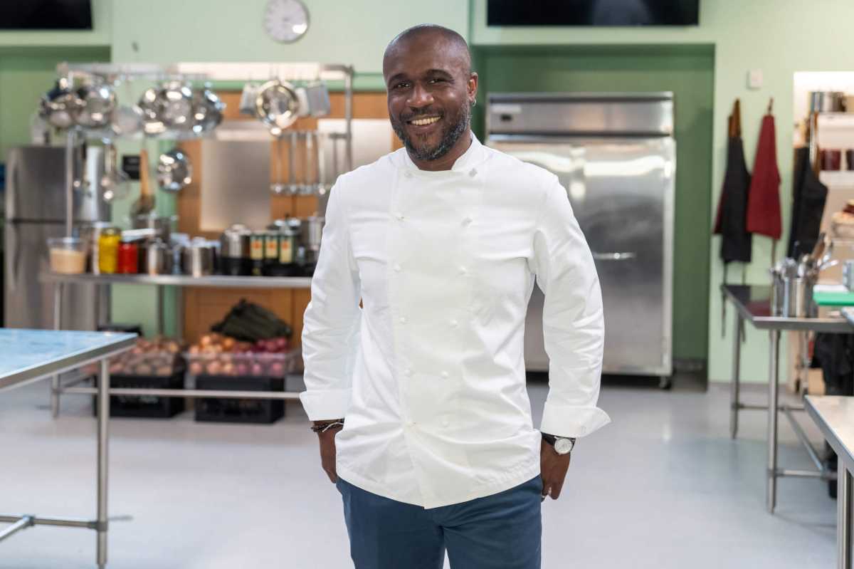 Host Cliff Crooks, as seen on Chef Bootcamp, Season 1.