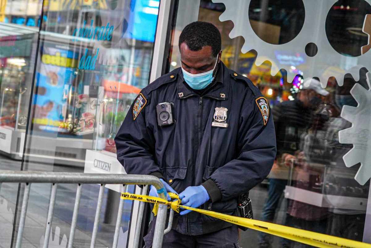 Flatiron crime scene