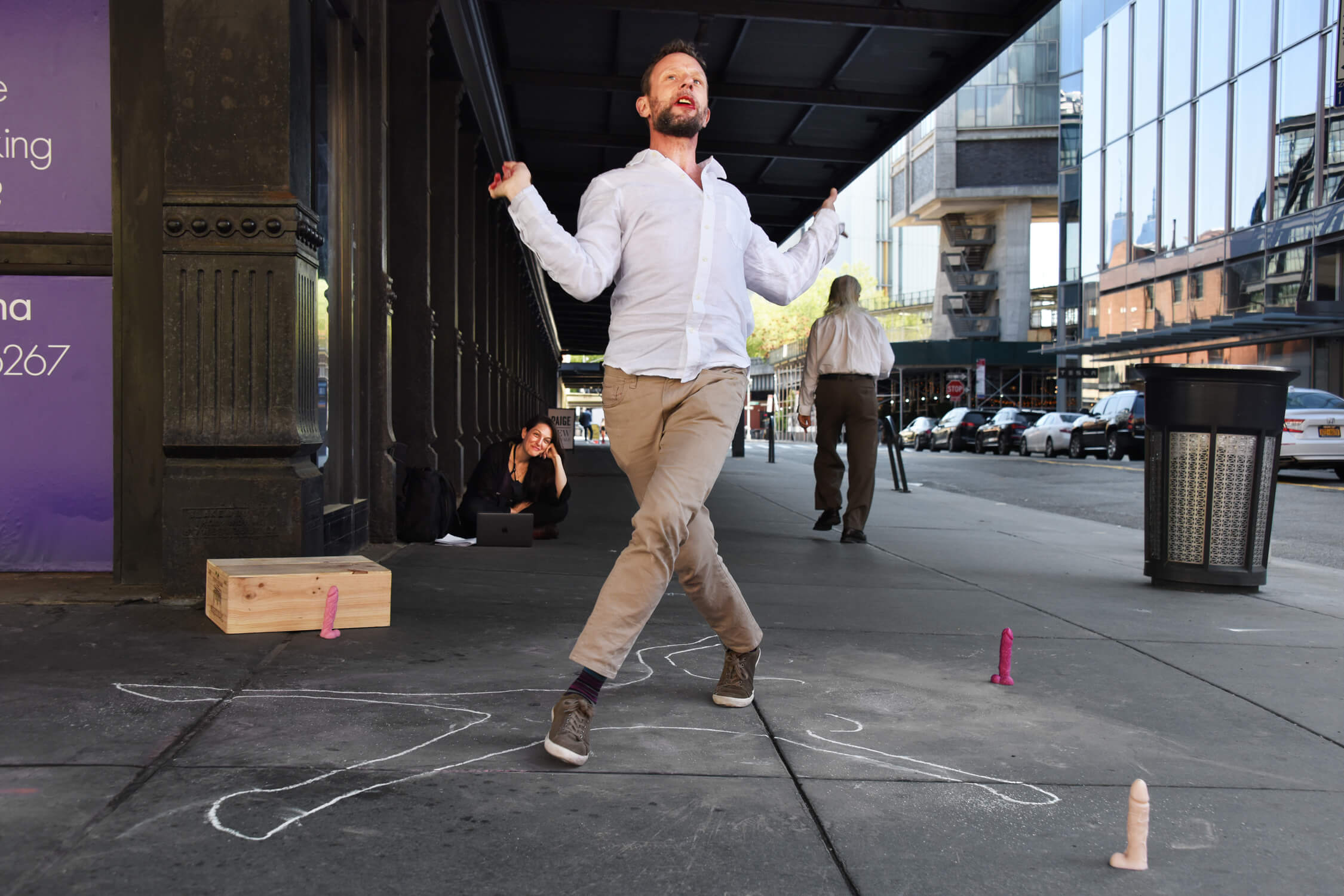 Artists set up pop-up installations for three-day festival on 14th Street 2