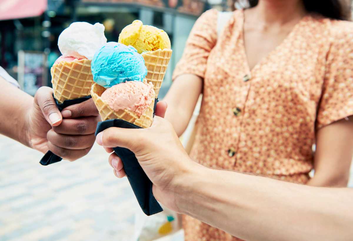 Ice cream cheers!