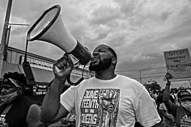 June 27, 1417, Queens, Juneteenth Coalition MarchRally to Roy Wilkins Park, Dean Moses