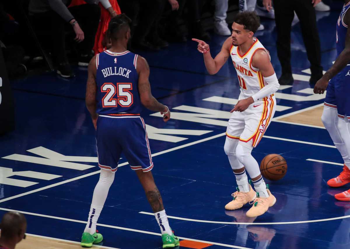 Knicks Hawks Young Bullock
