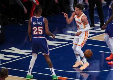 Knicks Hawks Young Bullock
