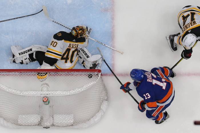 Islanders Bruins Mathew Barzal Game 4
