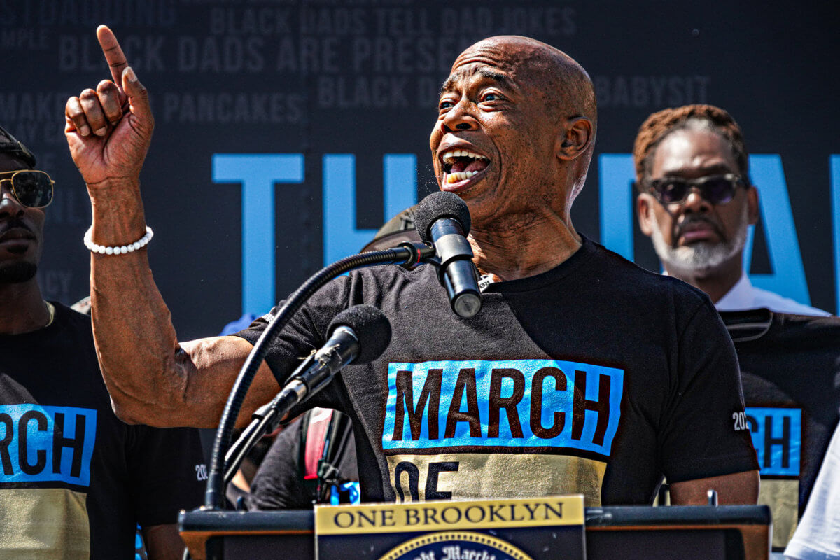 'Dad Gang' breaks down racial stereotypes during Father's Day march in Brooklyn's Prospect Park 8