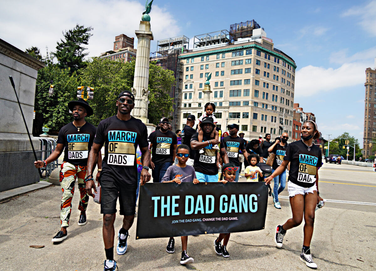 'Dad Gang' breaks down racial stereotypes during Father's Day march in Brooklyn's Prospect Park 9