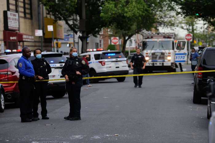 Police at The Scene
