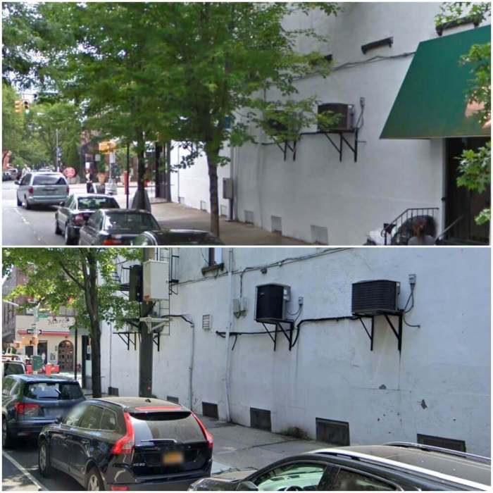Despite years of neglect, city yet to find criminality in Brooklyn building collapse last year 5 Two Google Street View images of the wall’s side showing a slight bulge, from 2009 and 2019