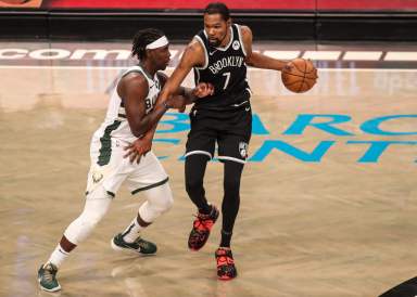 NBA: Playoffs-Milwaukee Bucks at Brooklyn Nets