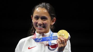 Fencing – Women’s Individual Foil – Medal Ceremony