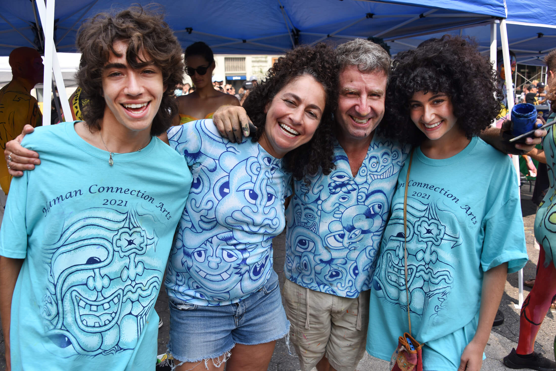 'Body Painting Day' brings daring splashes of color to Union Square 9