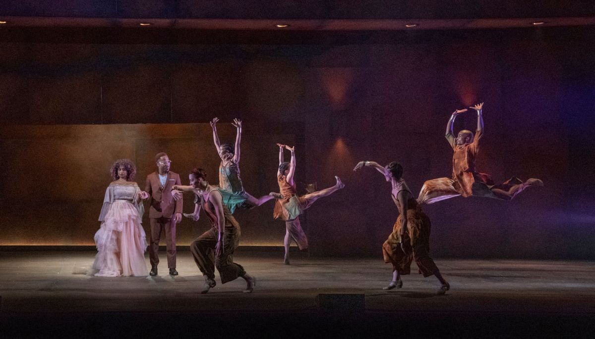 The Cast of the Classical Theatre of Harlem production of SEIZE THE KING – photo by Richard Termine