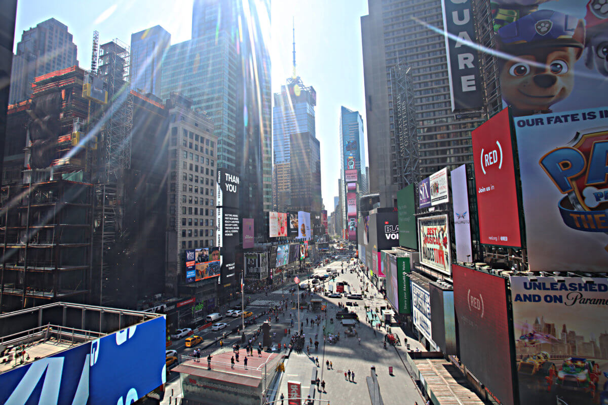 Times Square spins new tourist attraction 11
