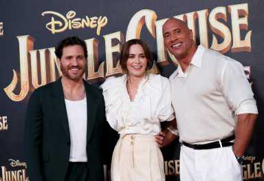 FILE PHOTO: The premiere for the film “Jungle Cruise” at Disneyland Park in Anaheim