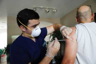 Home delivery for COVID-19 vaccine