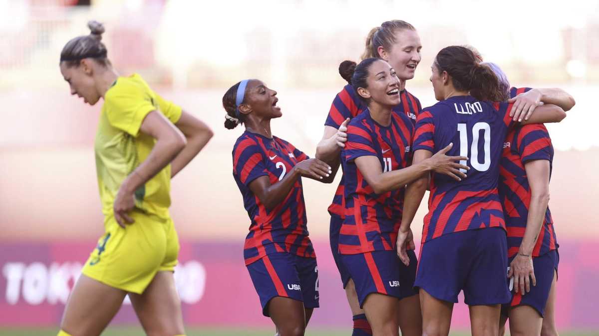 USWNT Australia bronze Olympics