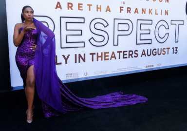 The premiere for the film “Respect” in Los Angeles