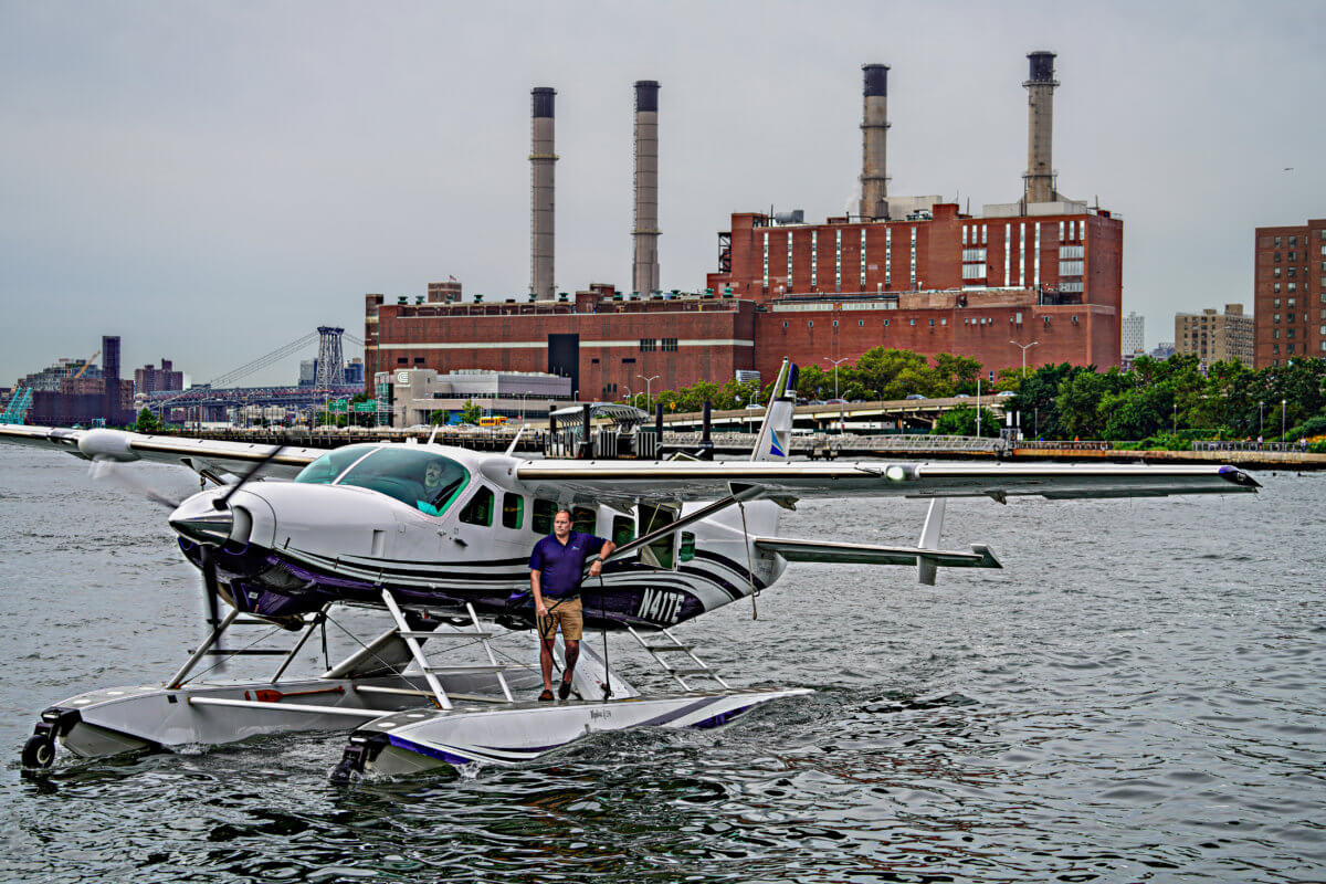 By water and air: Tailwind seaplane makes first flight from New York to Boston 6