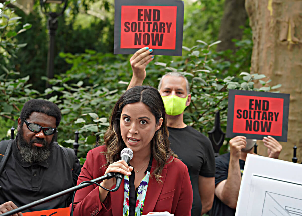 'The mayor lied to us': Criminal justice activists in NYC demand new way to end solitary confinement 7