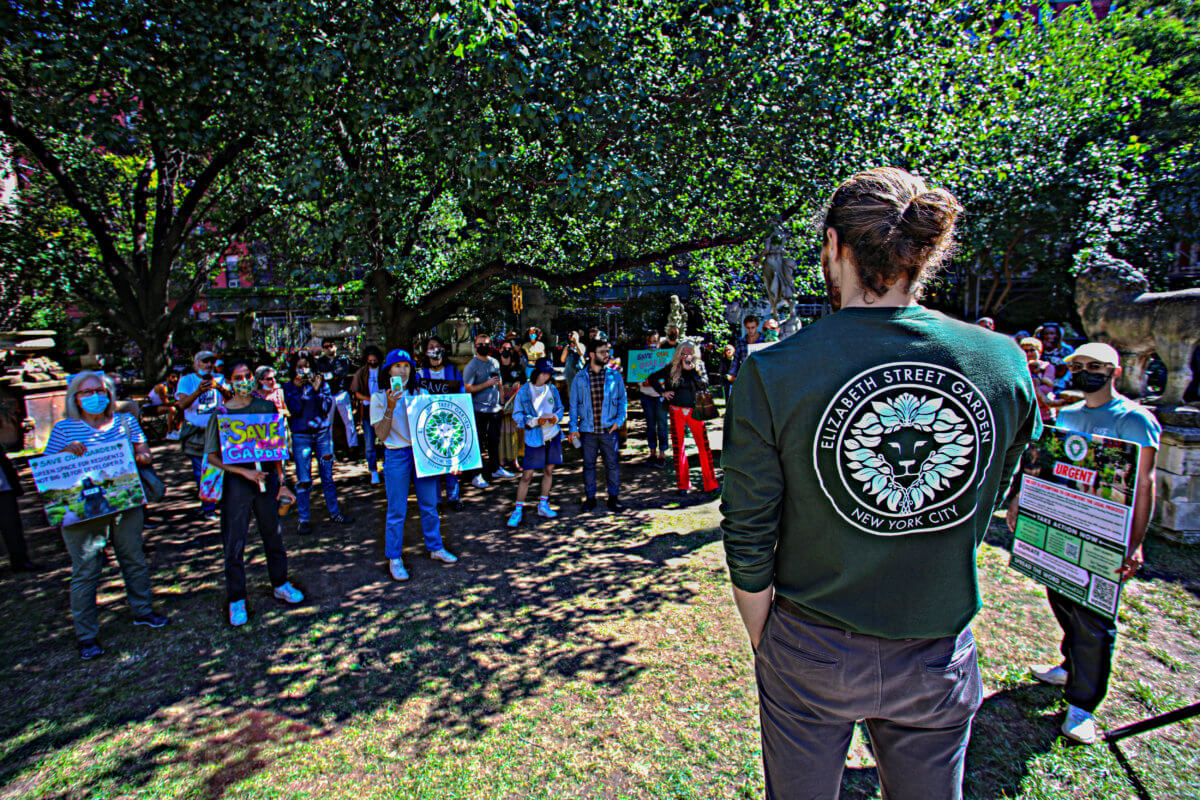 Nolita residents rally behind Elizabeth Street Garden amidst lease termination 11
