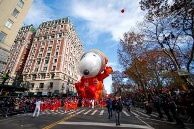 93rd Macy’s Thanksgiving Day Parade in New York City