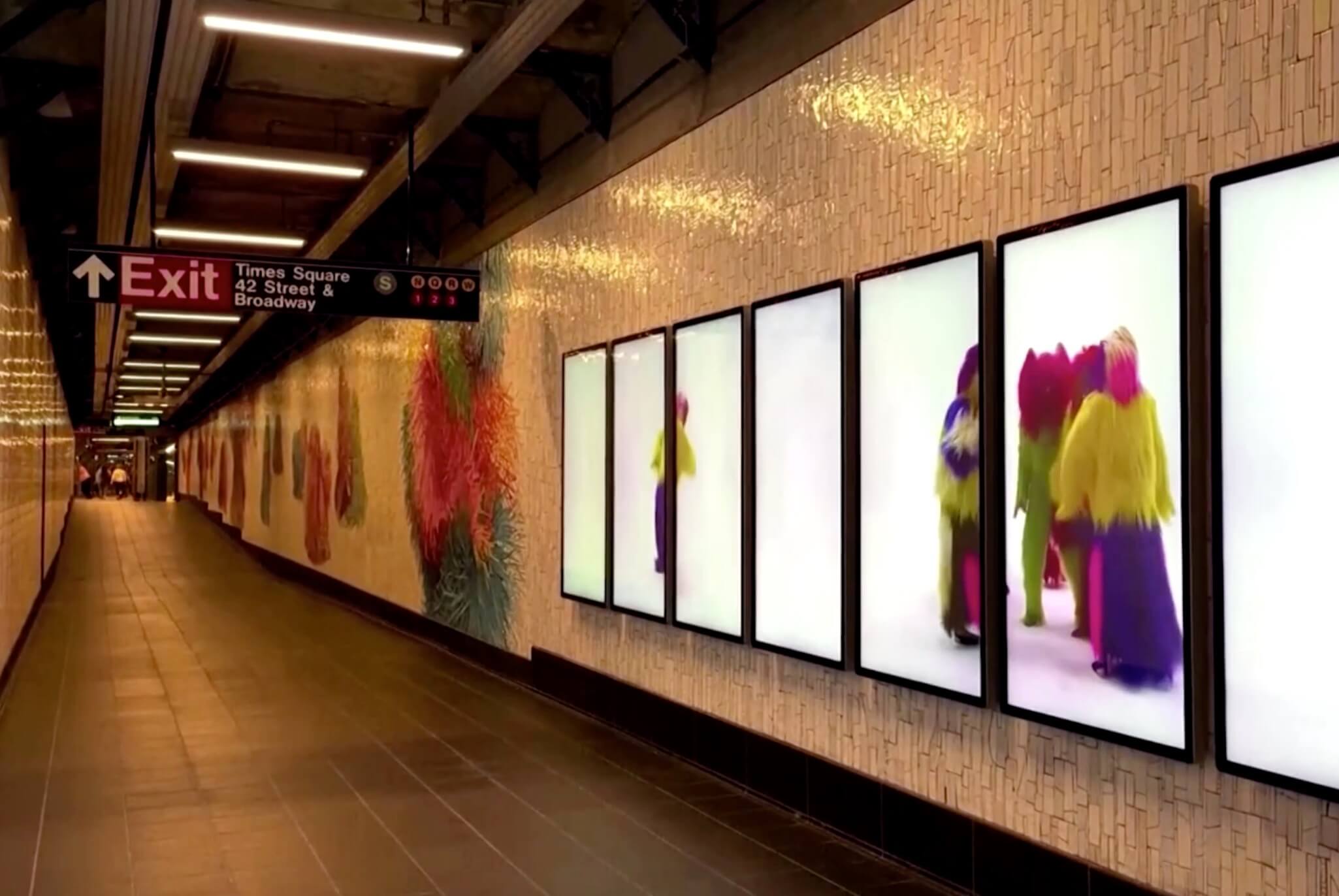 Nick Cave's larger-than-life mosaic aims to move New York subway riders 3