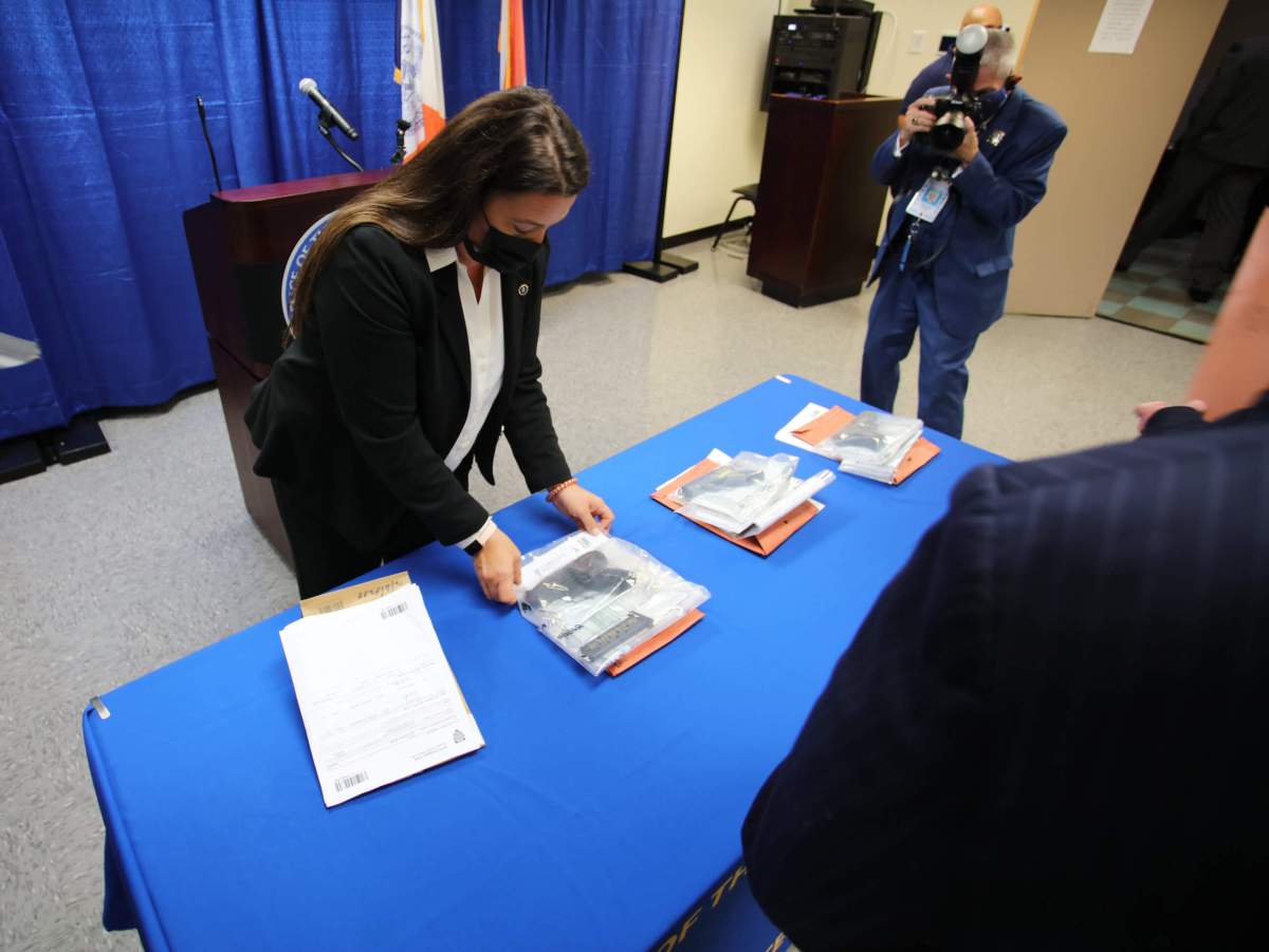 'We are experiencing an utter catastrophe': 13 people, including teens, indicted for Bronx summer murders and violent crimes 8 Some of the firearms recovered in the investigation