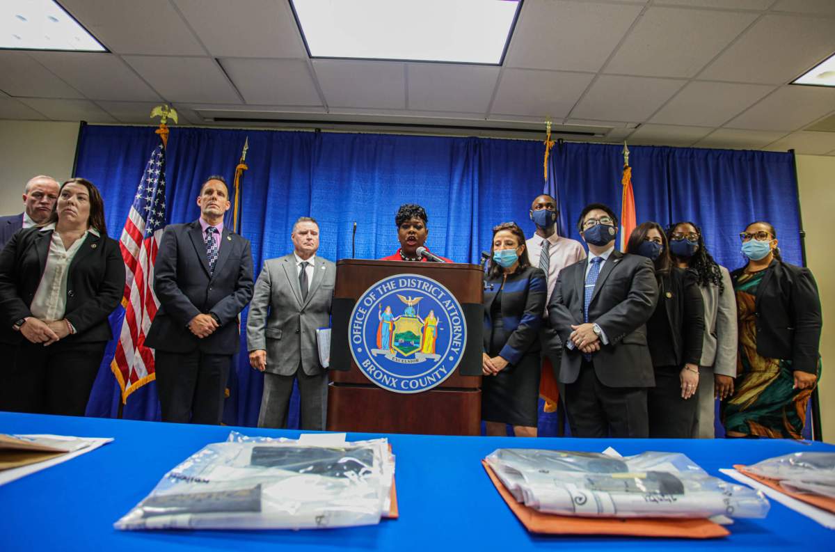 'We are experiencing an utter catastrophe': 13 people, including teens, indicted for Bronx summer murders and violent crimes 7 District Attorney Darcel Clark and NYPD detectives announced the indictment of 13 individuals, including five teens