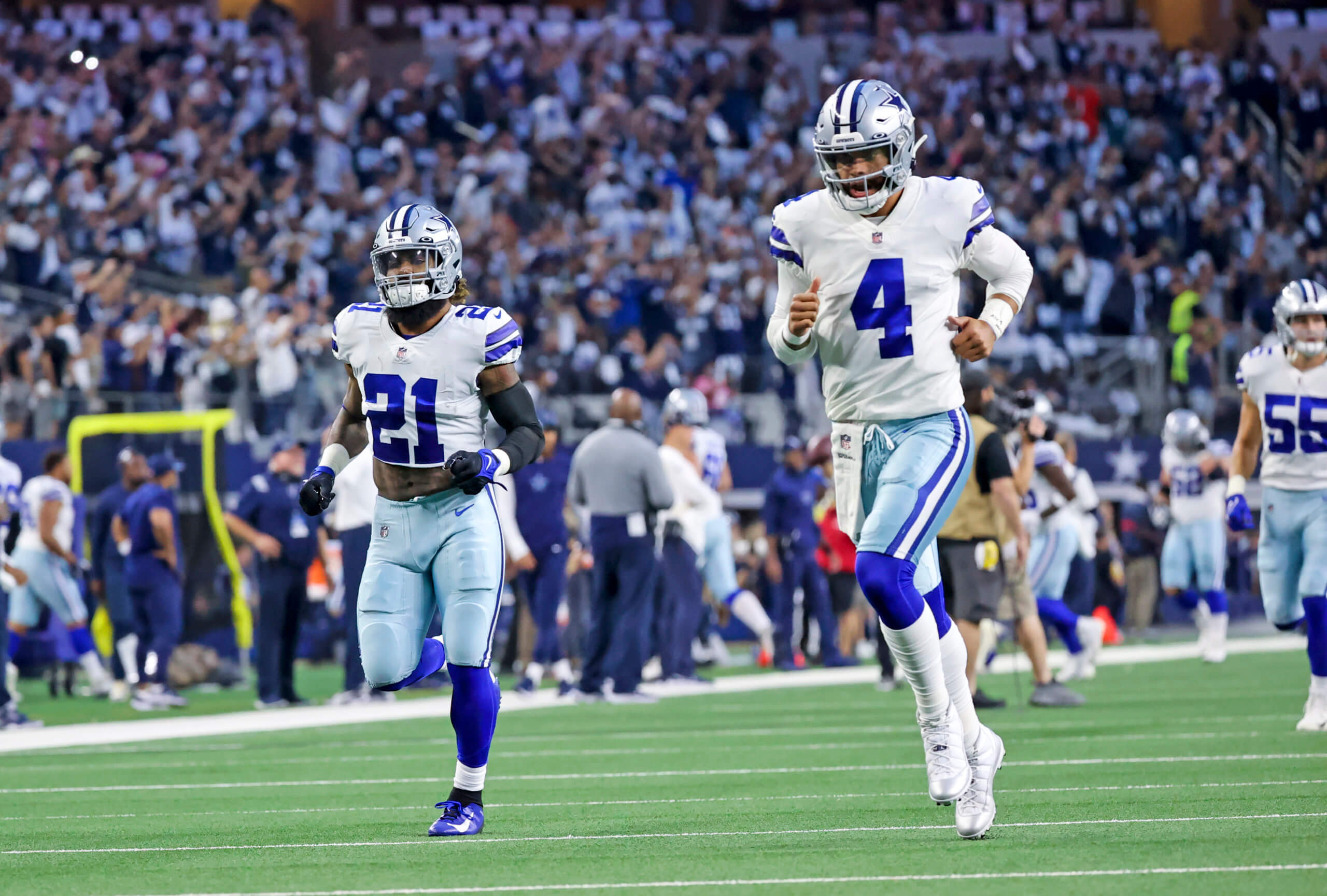 NFL Week 5: Giants look to keep upsets rolling in Jerry World vs. Cowboys 7 Ezekiel Elliott Dak Prescott Cowboys Giants