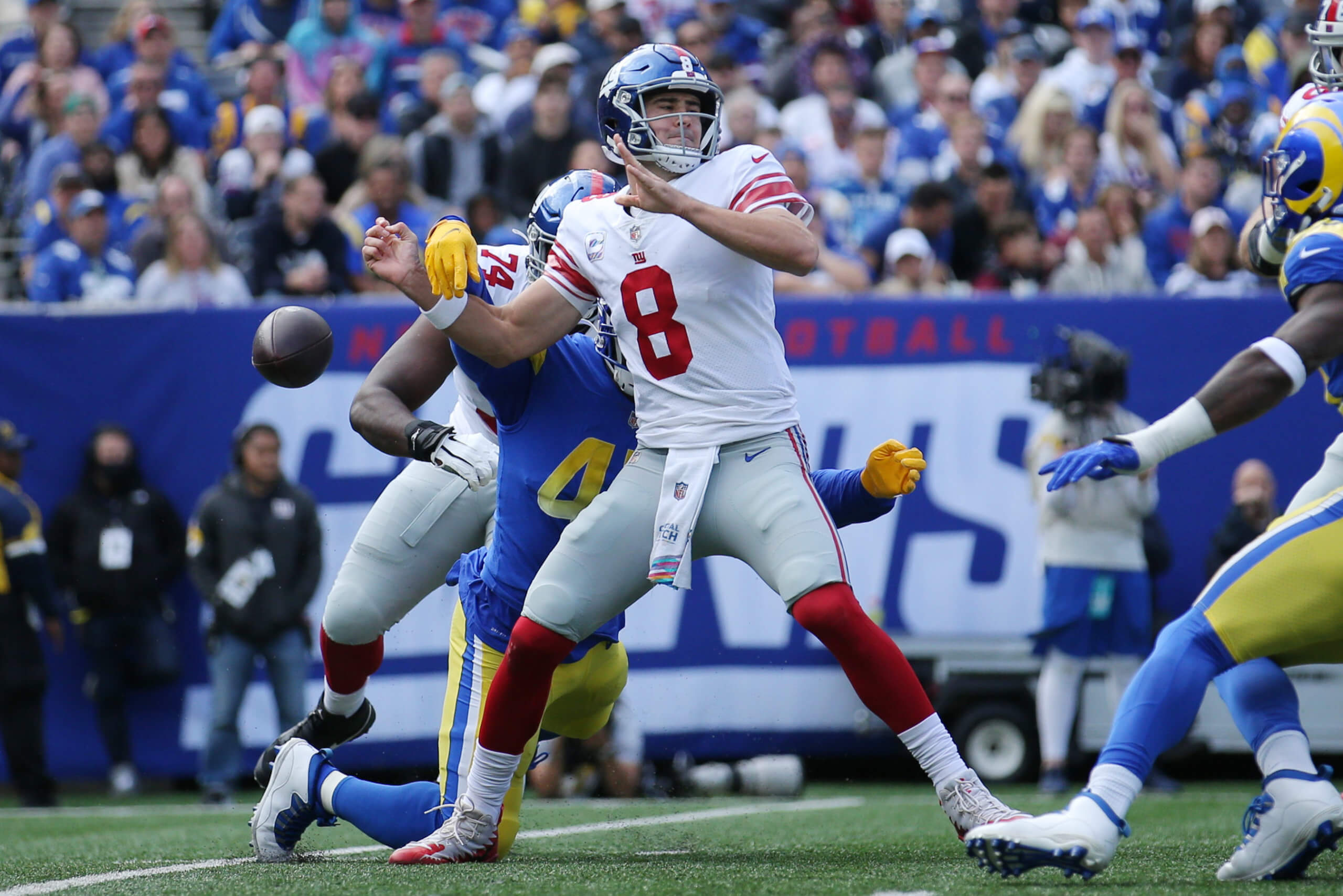 Big blue bummer: Giants fall to 1-5 after brutal loss to the Rams 3