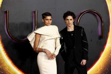 UK screening of the film “Dune” in London