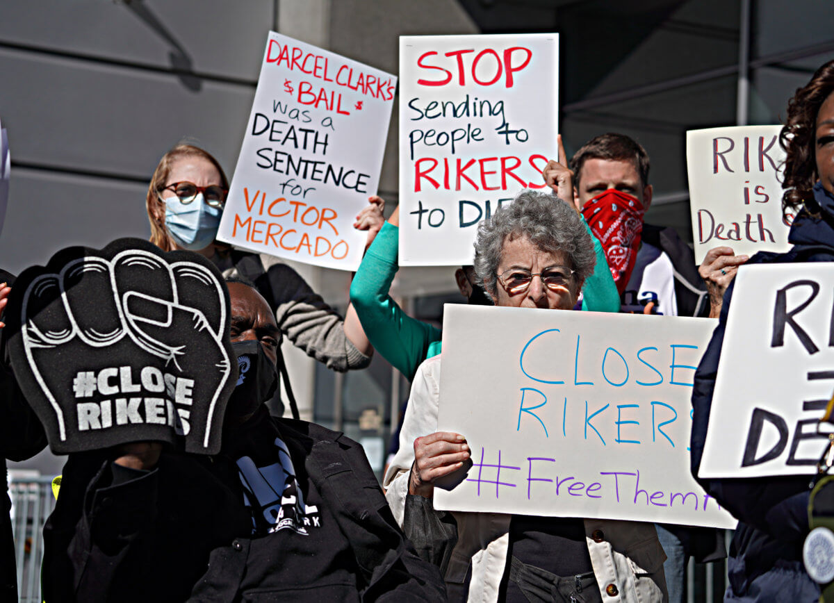 'When did you become God?' Protesters press Bronx DA Clark to act as Rikers Island death toll hits 14 8